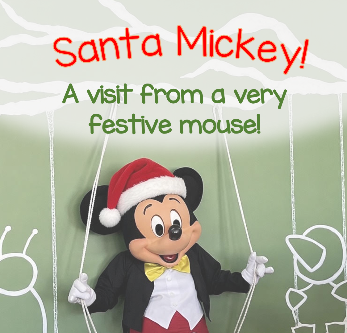 Santa Mickey!